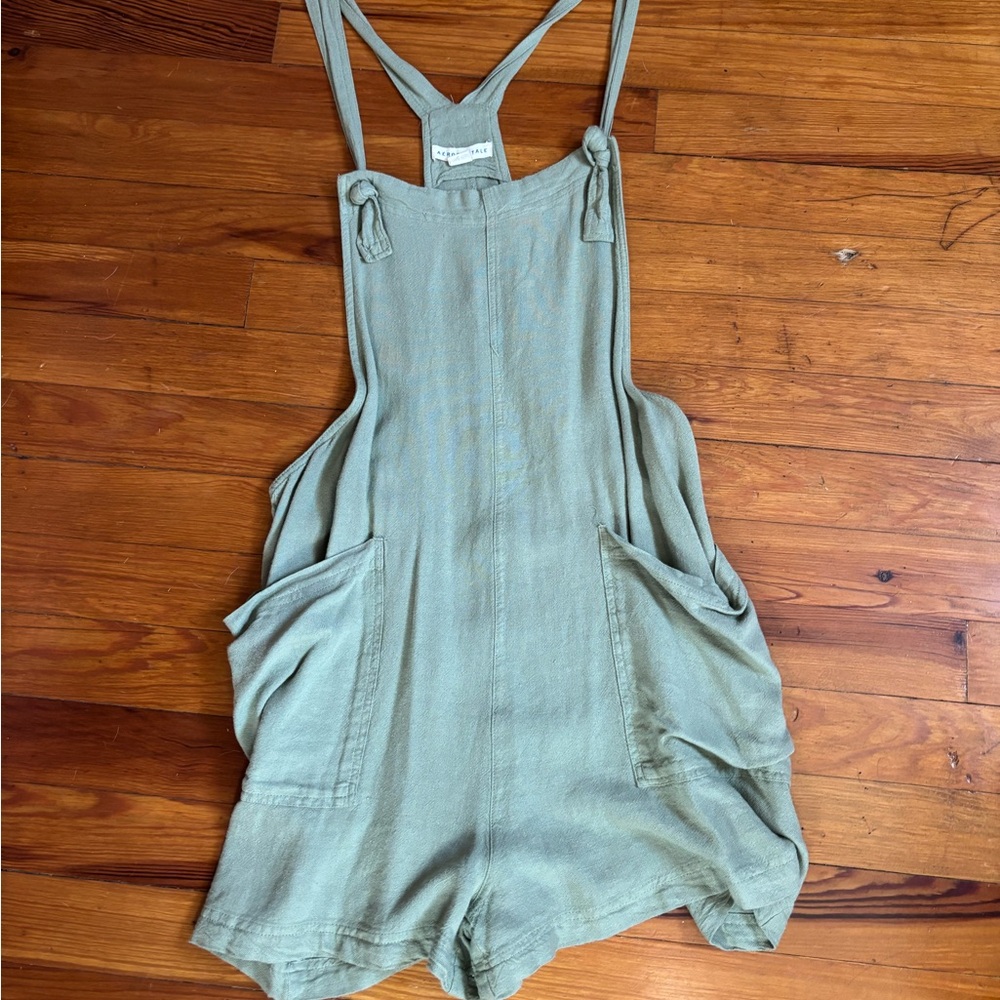 Aeropostale Olive Green Jumpsuit